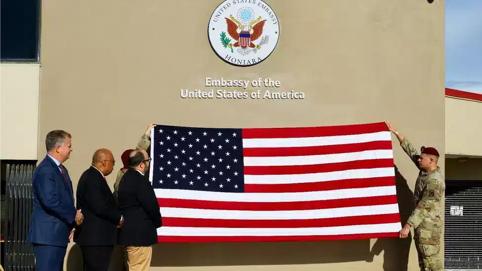 US reopens Solomon Islands embassy, reportedly to gain momentum in bid to counter China