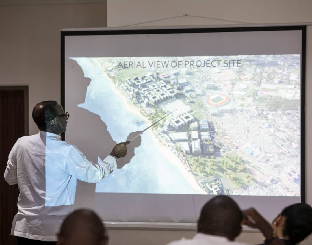 Accra Marine Drive Project engages Parliamentary Select Committee on Trade, Industry and Tourism