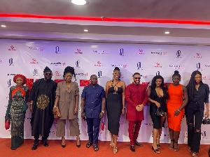 Yvonne Nelson, cast of ‘Kotoka’ thrills fans at movie premiere