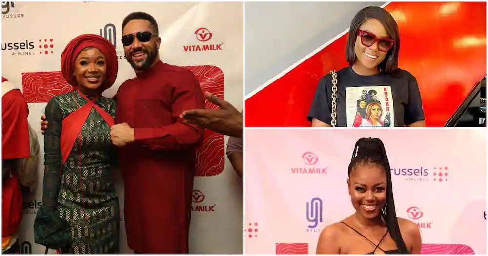 Yvonne Nelson and her team slays at her movie premiere