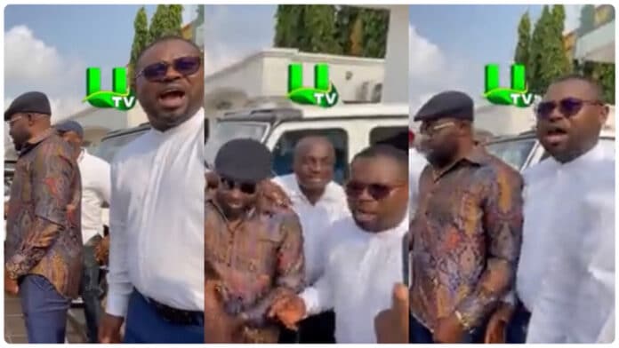Fans blast Abeiku Santana for reducing himself to a cheerleader for Despite