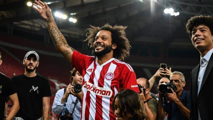 Marcelo leaves Olympiacos five months after joining