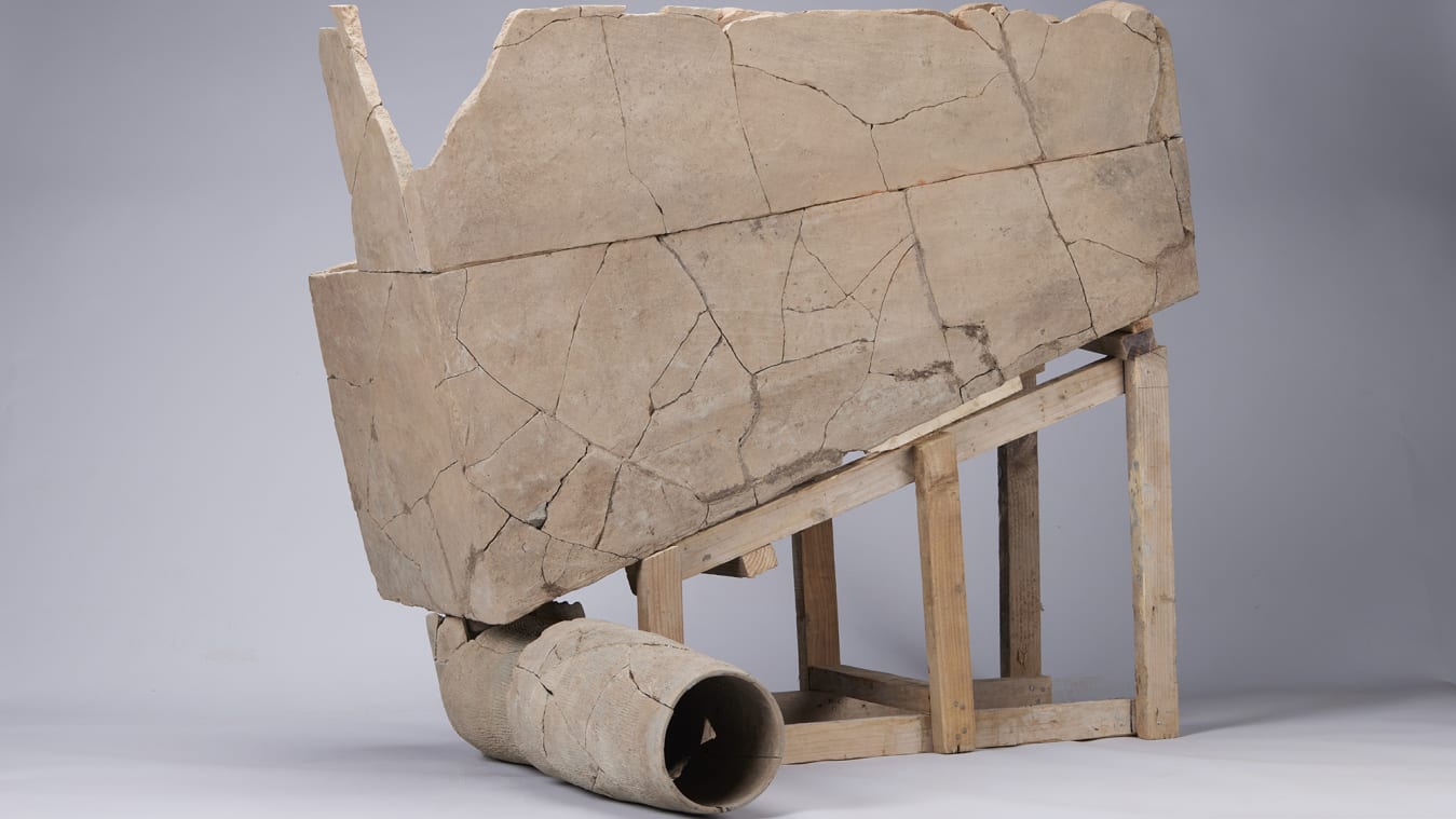 The oldest known flush toilets, dating over 2,400 years, discovered in China
