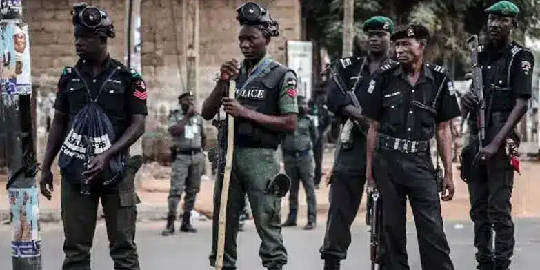 Nigeria Dispatch of electoral materials: Heavy security at FCT INEC office