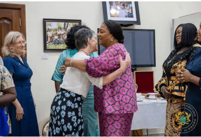 Wife of Archbishop of Canterbury visits Rebecca Akufo-Addo