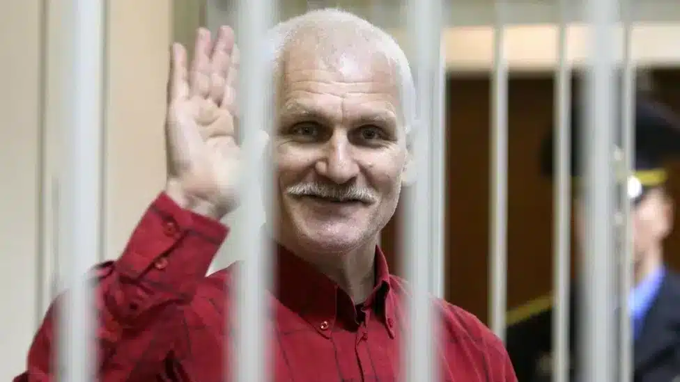 Ales Bialiatski: Nobel Prize-winning activist sentenced to 10 years in jail