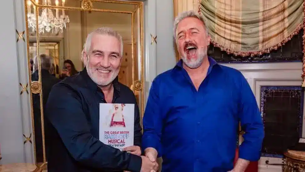 Bake Off: The actor portraying Paul Hollywood in GBBO musical