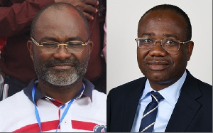 Former GFA Kwesi Nyantakyi boss campaigns for Ken Agyapong