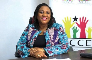 Ex-NCCE boss, Josephine Nkrumah, recieves death threat while on Liberia duty tour