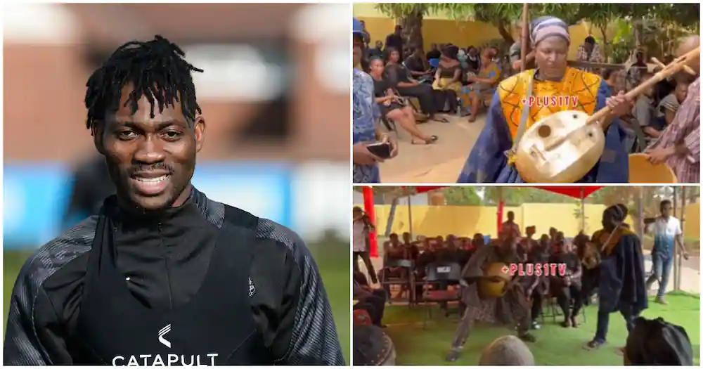 King Ayisoba performs at Atsu’s family home, video causes stir