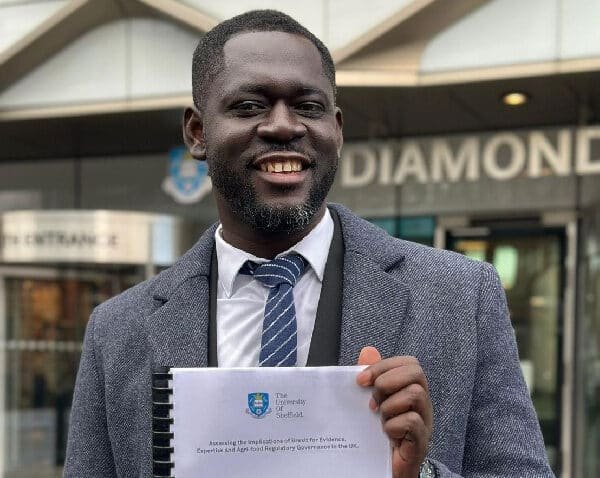 Meet Ghanaian scholar who failed WASSCE to attaining PhD from a UK university