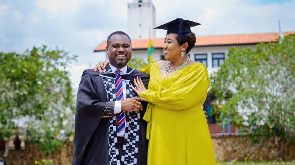 Abeiku Santana bags third masters degree; shows result of 11 As and 2 B+