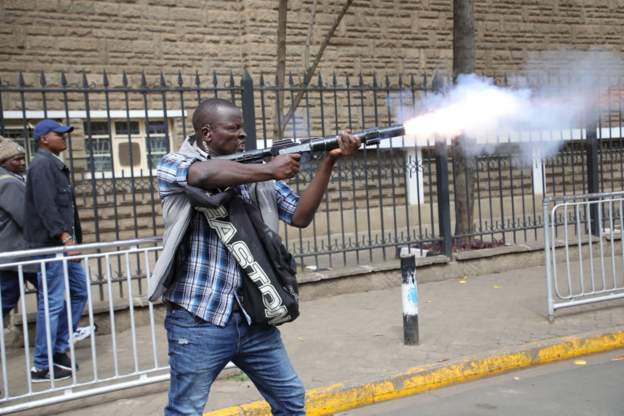 Kenya suggests changes in law to place limitation on protests