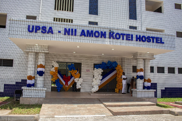 UPSA names new ultra-modern hostel after Nii Amon Kotei