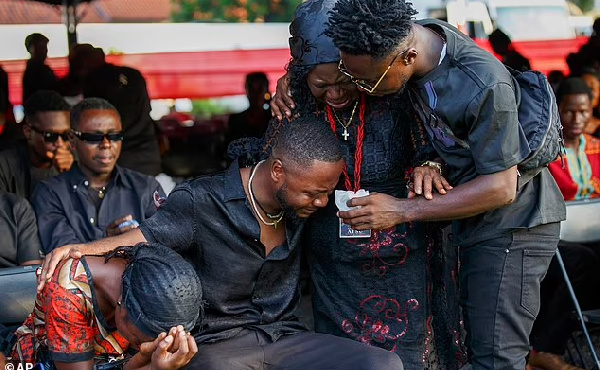 4 interesting scenes captured at Christian Atsu’s funeral