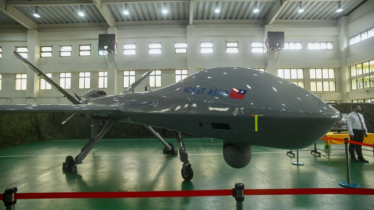Taiwan unveils  new drones for combat and surveillance