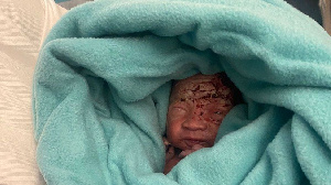 Newborn dumped in gutter at Adabraka