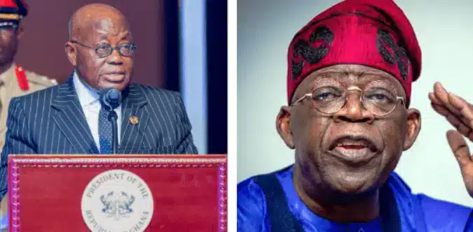 Intensify bond between Nigeria and Ghana – Akufo-Addo to Tinubu
