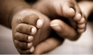Akwamu-Senchi Apaaso residents saves baby dumped in a public toilet