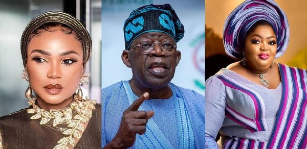 How Nigerian celebrities reacted to Tinubu’s victory