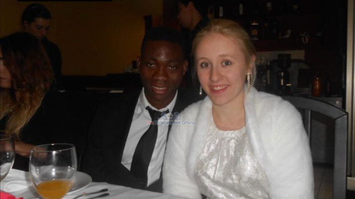 Christian Atsu’s widow shares rare photo ahead of his burial on Friday