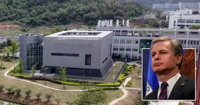 Covid presumably came from a Chinese lab – FBI director