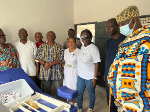 GUBA Foundation donates hospital beds in honour of Lady Dentaa’s 40th birthday