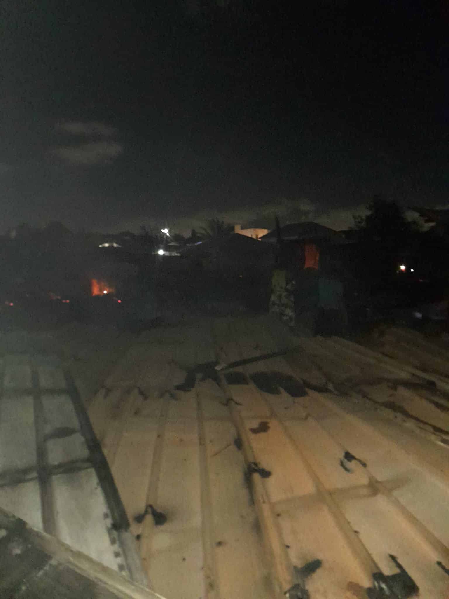 Fire razes down 60 wooden structures at Dome