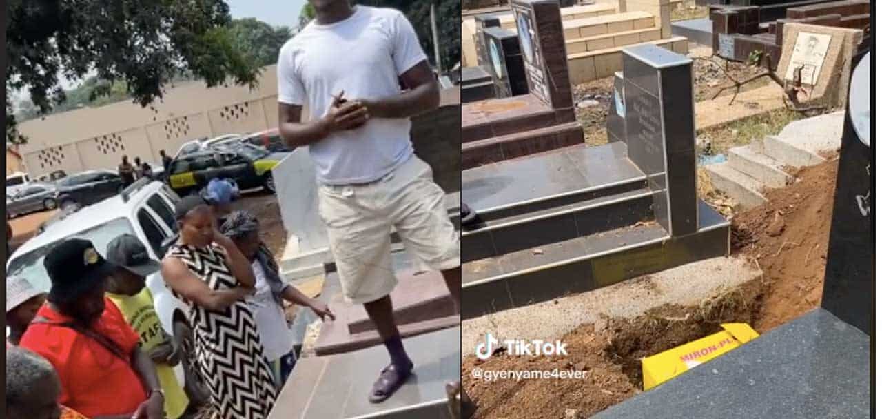Ras Nene buries his 3-month-old baby