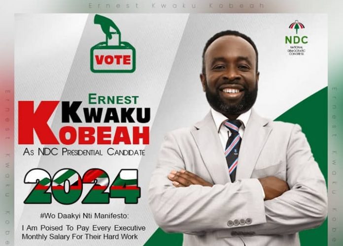 Vetting for potential NDC flagbearer, Ernest Kobeah postponed
