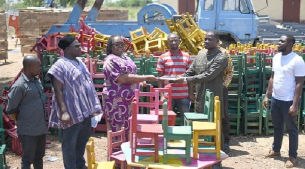 Nanumba North receives furniture donations from ActionAid Ghana