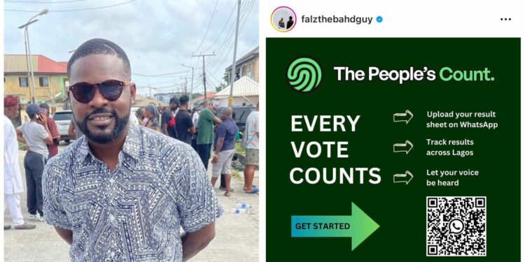 Social media react to Falz’s unveiling of an alternate result upload platform