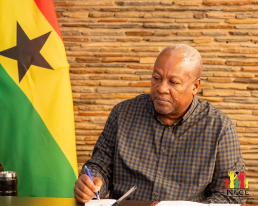 NDC primaries: John Mahama files nominations