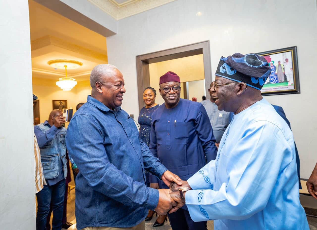 Why Mahama visited Tinubu few hours before being declared president-elect