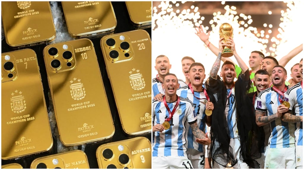 Messi gives gold-plated iPhone 14s to Argentina’s World Cup winning team and staff