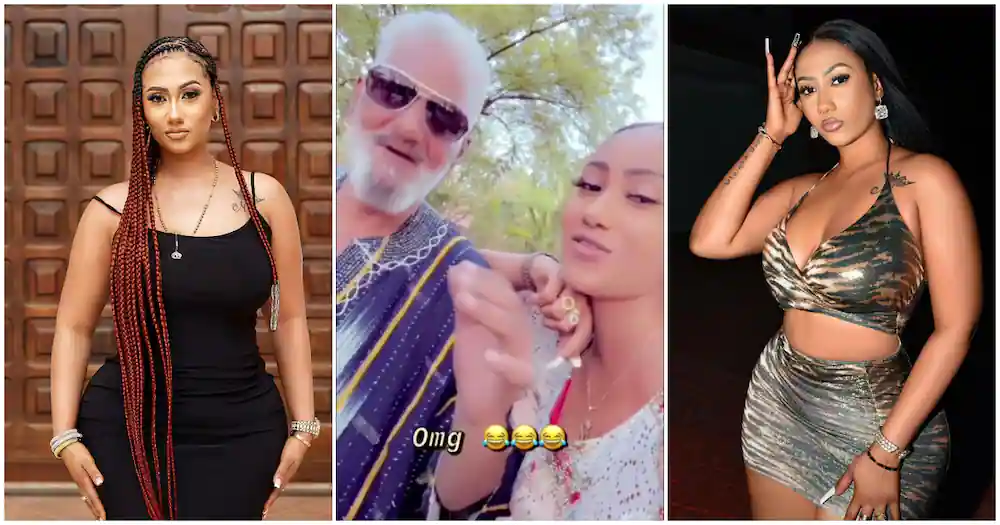 Hajia4reall shares 30 years of transformation with her parents