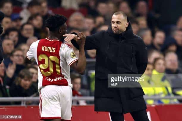 Kudus is the reason why Ajax fans buy ticket – Ajax coach