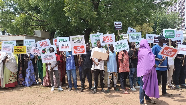 Some social media users still reject Tinubu as president