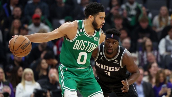 Tatum and Brown shine as Celtics blow out Kings