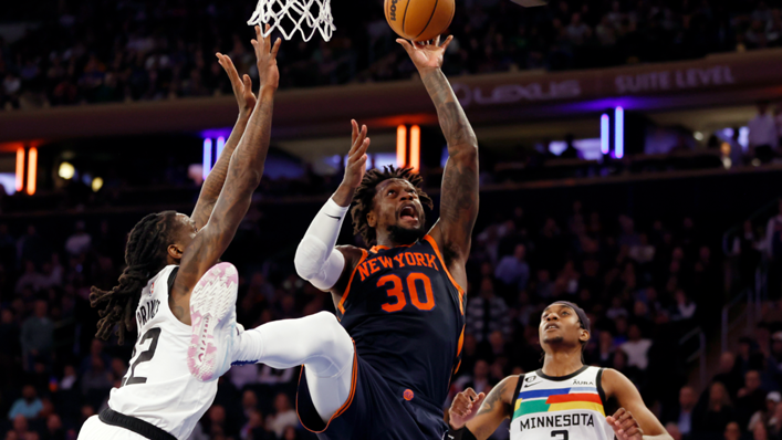 Knicks rue loss as Randle makes franchise history in 57-point haul