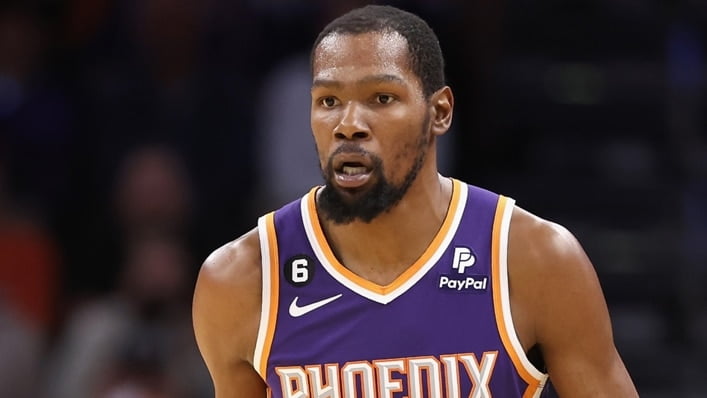Durant glad to be back but felt nerves showed ahead of Suns home debut