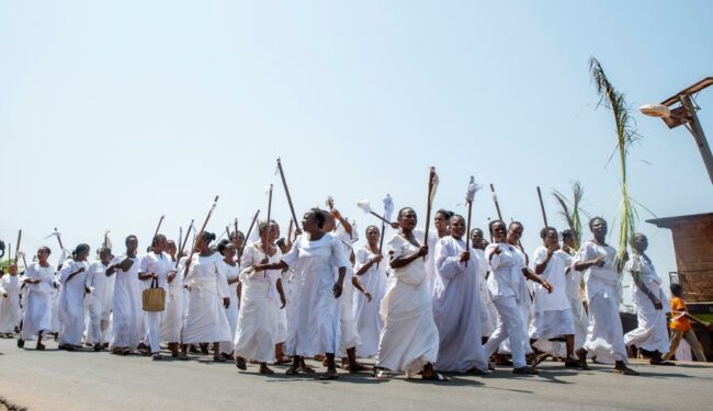  Kogi women go spiritual, over disgruntled election result