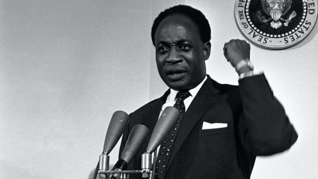 What Nkrumah said about being ousted in 1966 by Kotoka