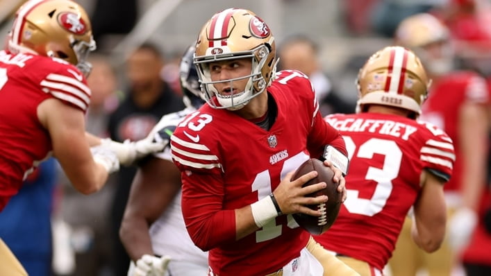 Shanahan unsure when Purdy will be ready to play in 2023
