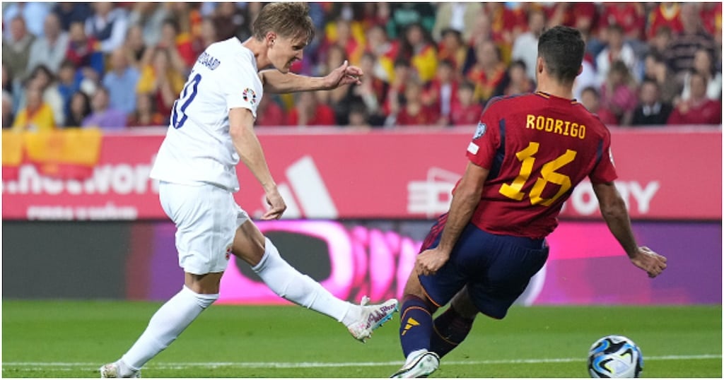 Arsenal supporters upset at Man City Ace Rodri’s dreadful tackle that eliminated Martin Odegaard