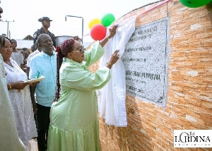 Lordina Mahama donates water systems to Bodom, Ampoma on her 60th birthday