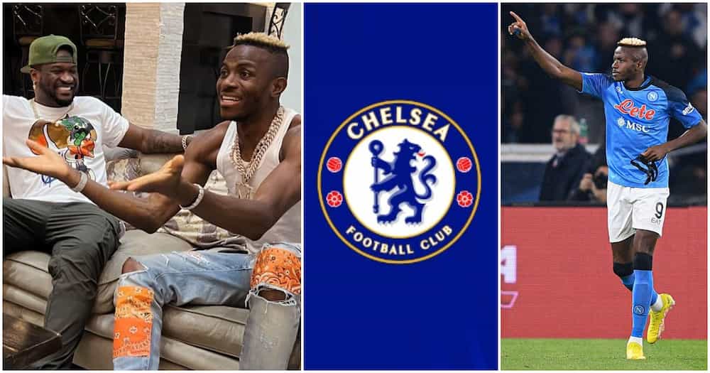 P-Square’s Peter Okoye has convinced Napoli star Osimhen to move to Chelsea