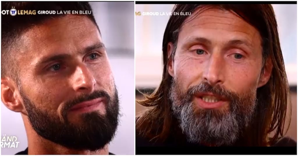 Olivier Giroud’s striking resemblance with brother who calls him  fans ‘Best in the World’