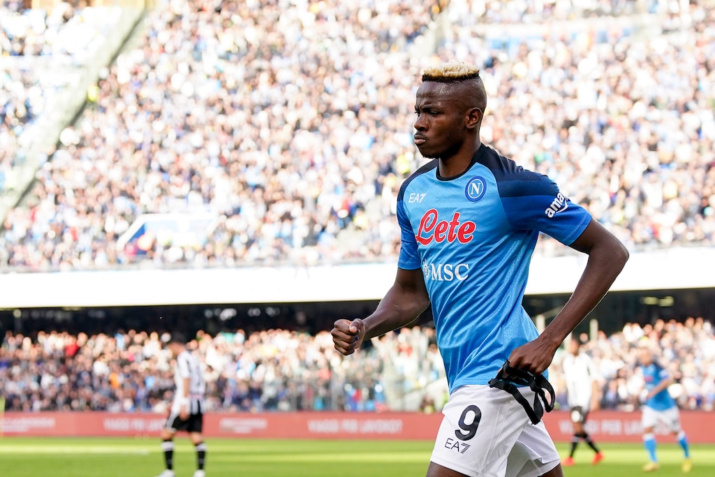 Victor Osimhen refuses to discuss transfer talks, calls it a disrespect to Napoli