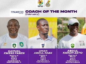 Aduana Stars coach, two others contend February’s Coach of the Month